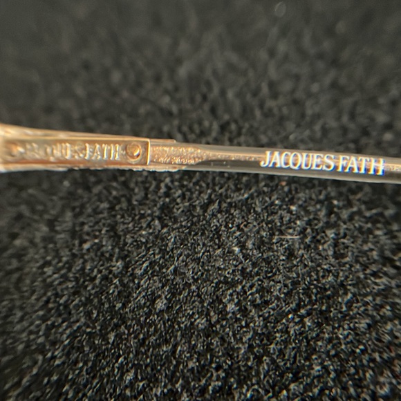 Jacques Fath Vintage Crystal Rhinestone Eyeglass Sunglass Frames - Picture 15 of 16